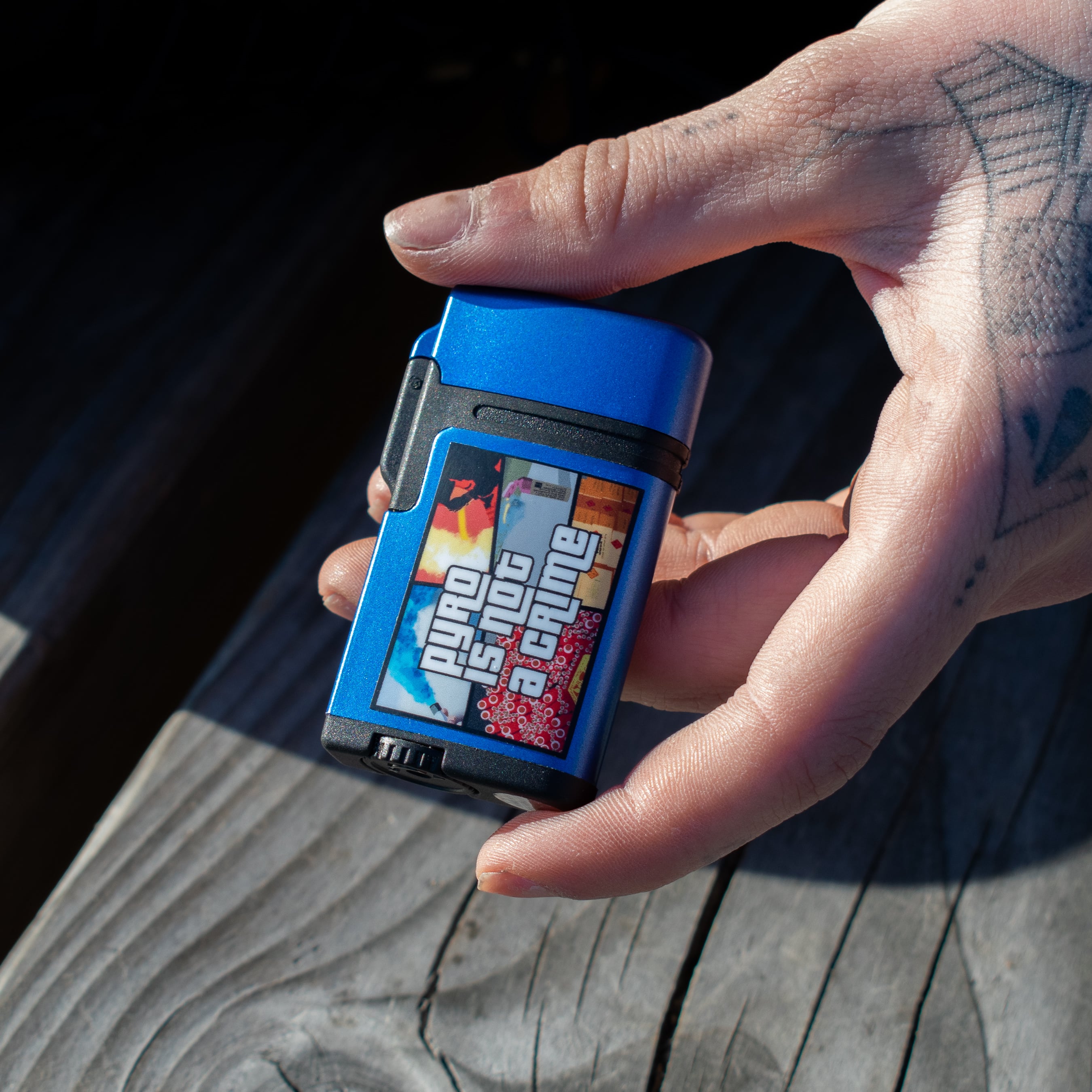 No Crime Artwork - Mini Torch