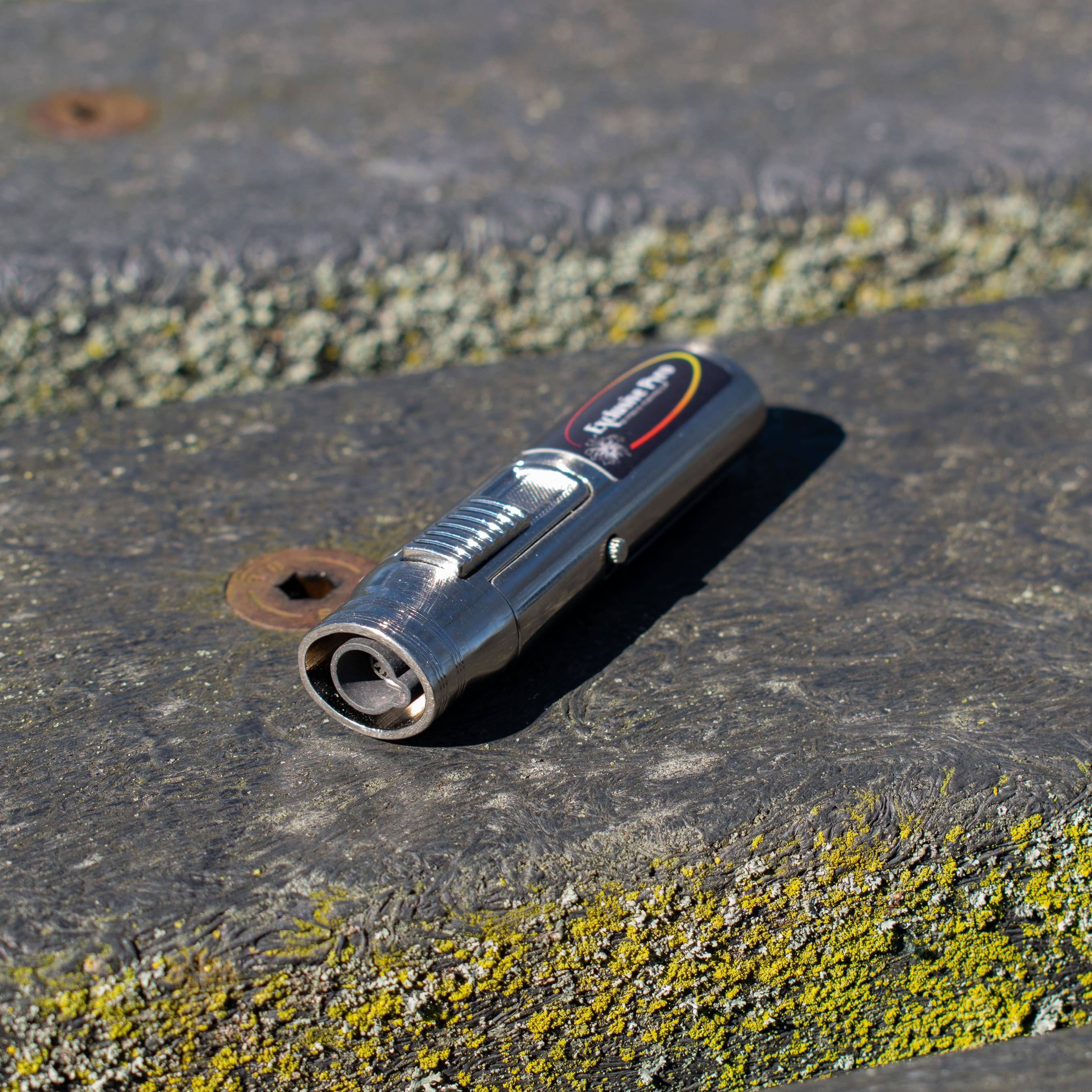 Exclusive Pyro Mini Torch Silver Stick