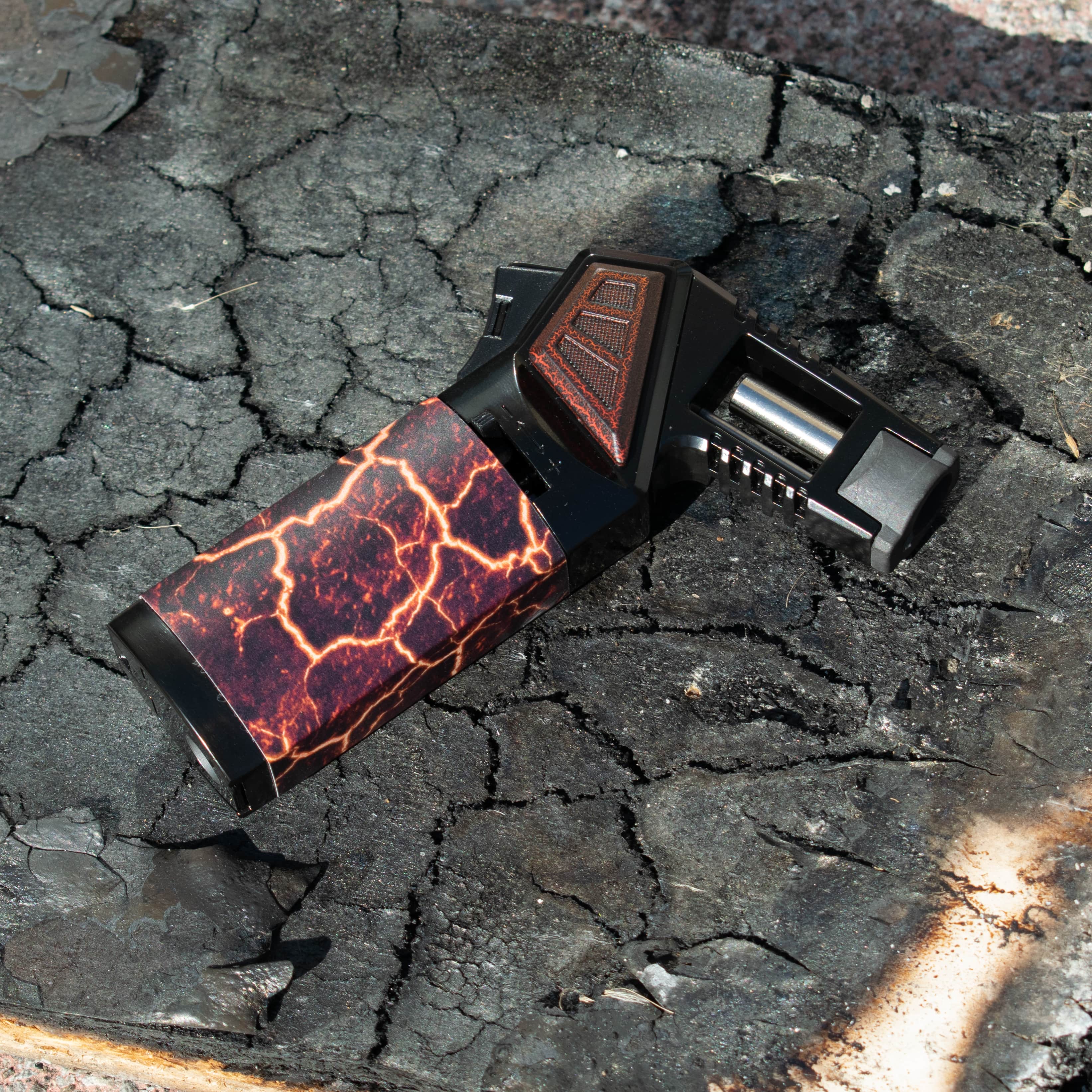Hot Burining Rocks Limited Edition NEW - Metal Torch
