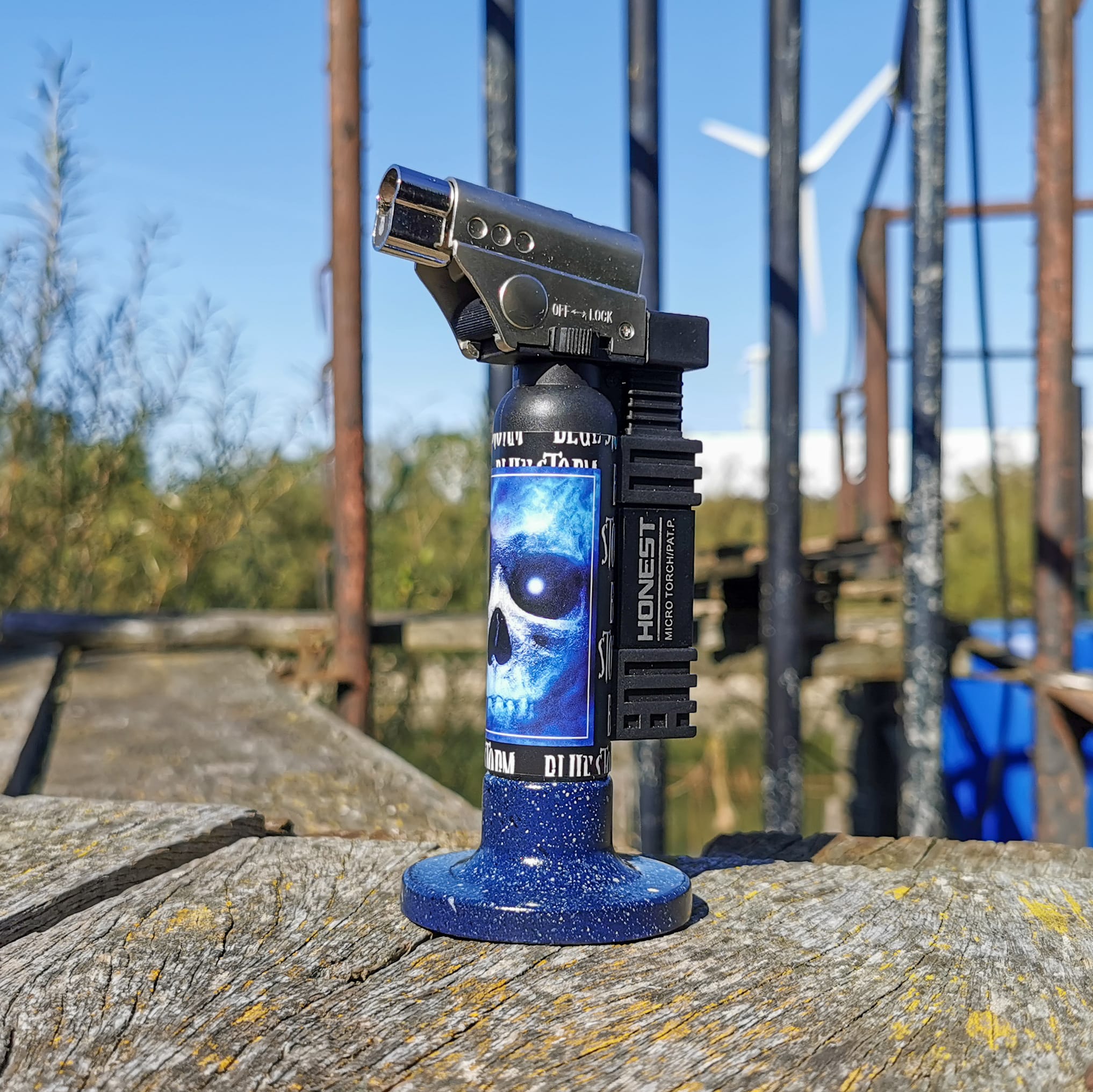 Blue Storm Special Edition - Multi Torch + Vinyl Sticker