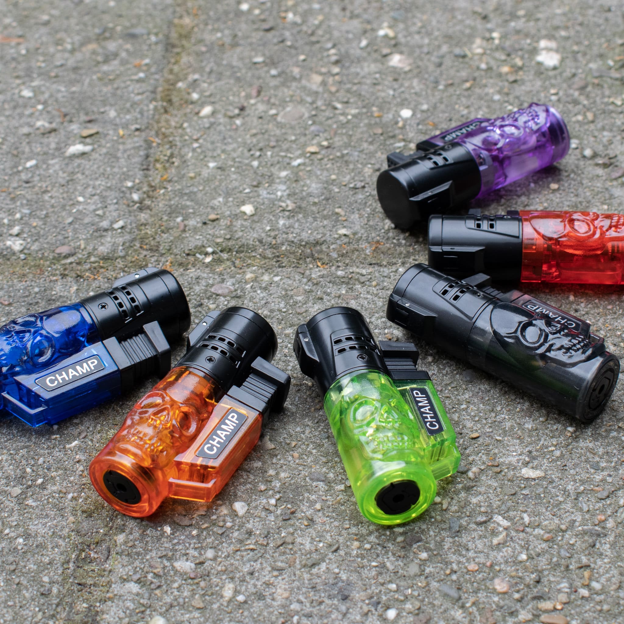 Skull Dual Flame Lighter