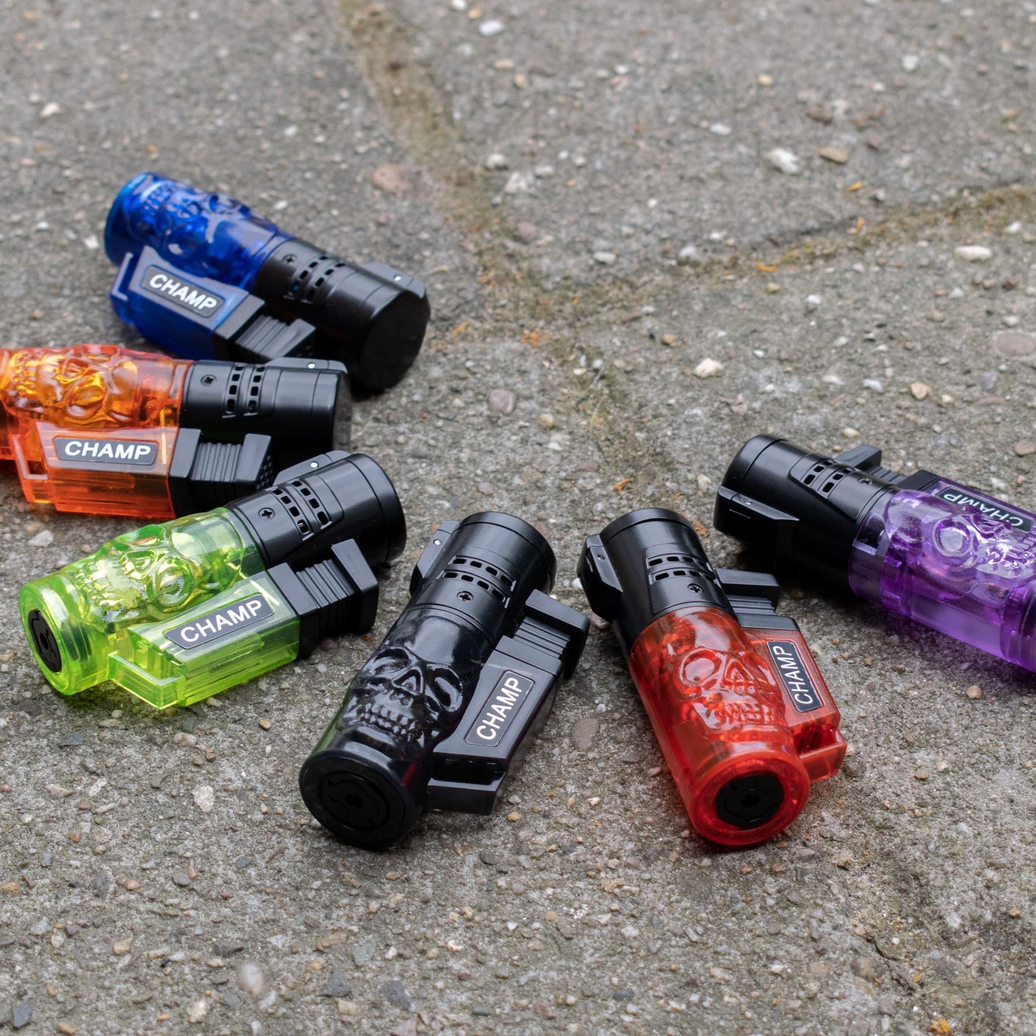 Skull Dual Flame Lighter