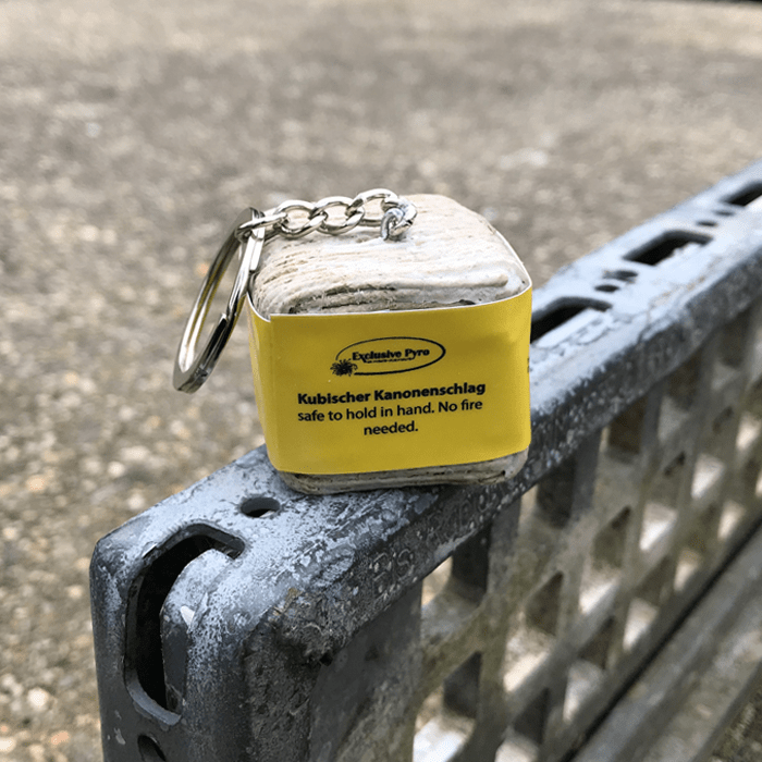 Kubischer Kanonenschlag - Keyring